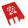 Raspberry Pi 4 Model B case cover with Raspberry as a logo